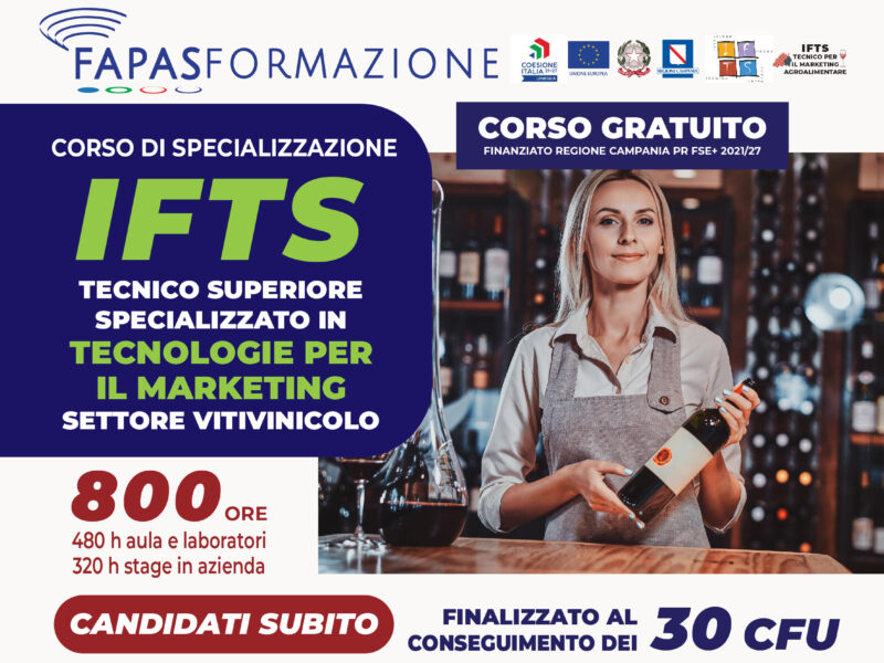 Corso Gratuito IFTS 2026
